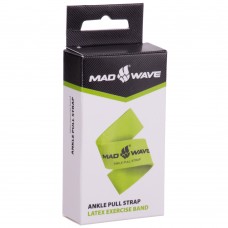 Резинка еластична, фіксатор для плавання MadWave зелений, код: M077603010W