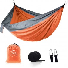 Гамак нейлоновий WCG Touring XXL 3000х2000 мм, помаранчевий з чорним, код: H-04-3-IF