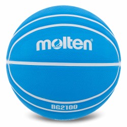 М"яч баскетбольний гумовий Molten №5, синій, код: B5G2100-N-S52 М"яч баскетбольний гумовий Molten №5, синій, код: B5G2100-N-S52