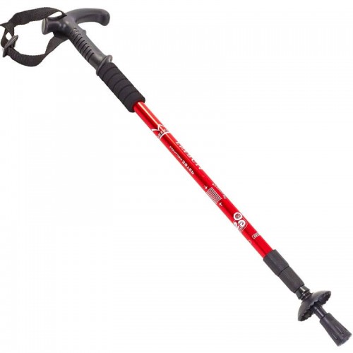 Палка трекінгова для скандинавської ходьби Camping Energia червоний, код: TY-3924-2_R Палка трекінгова для скандинавської ходьби Camping Energia червоний, код: TY-3924-2_R