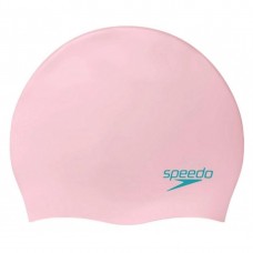 Шапка для плавання дитячий Speedo Plain Moud Silc Cap Ju рожевий-синій, код: 5059937305165