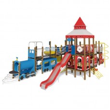 Ігровий комплекс InterAtletika Транспорт Міні, 11904х7379х5369 мм, код: T922.2-SM Ігровий комплекс InterAtletika Транспорт Міні, 11904х7379х5369 мм, код: T922.2-SM