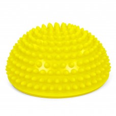 Напівсфера масажна кіндербол EasyFit 16 см м"яка жовта, код: EF-4939-Y-EF