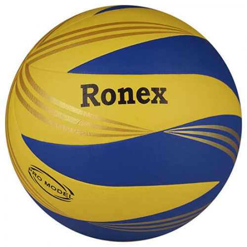 М"яч волейбольний Ronex RX-MVA350W №5, синьо-жовтий, код: RX-MVA350W-WS