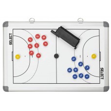 Тактична дошка Select Tactics Board Alu - Handball 450x300 мм, білий, код: 5703543303359