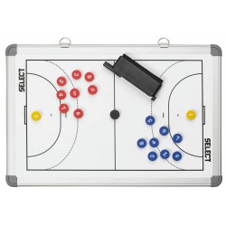 Тактична дошка Select Tactics Board Alu - Handball 450x300 мм, білий, код: 5703543303359