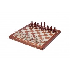 Шахи Madon Турнірні інтарсія №5 490х490 мм, коричневий-бежевий, код: 2022110300038
