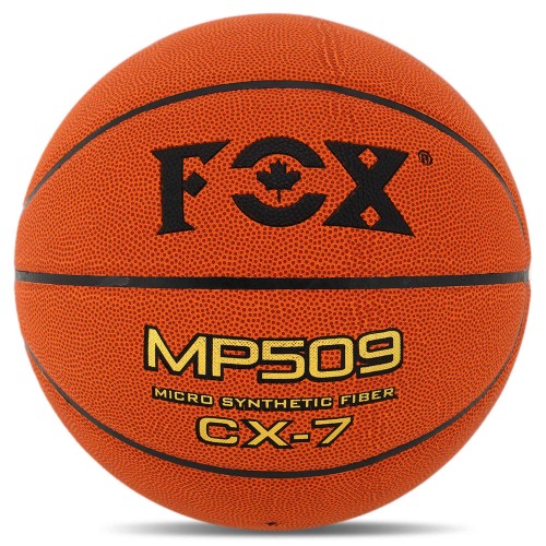М'яч баскетбольний Composite Leather Fox №7, помаранчевий, код: BA-8973-S52