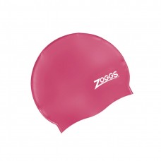 Шапочка для плавання Zoggs Silicone Cap рожева, код: 749266007810