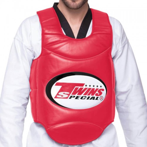 Захист корпусу (жилет) для єдиноборств Twins XL, червоний, код: BOPL1_XLR Захист корпусу (жилет) для єдиноборств Twins XL, червоний, код: BOPL1_XLR