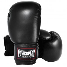 Боксерські рукавиці PowerPlay Classic 18 унцій, чорний, код: PP_3004_18oz_Black Боксерські рукавиці PowerPlay Classic 18 унцій, чорний, код: PP_3004_18oz_Black