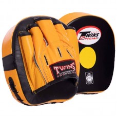 Лапа вигнута Twins шкіра, чорний-жовтий, 2 шт, код: VL-2054_BKY Лапа вигнута Twins шкіра, чорний-жовтий, 2 шт, код: VL-2054_BKY