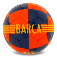 М"яч футбольний Ballonstar Barcelona Crystal №5 PU, червоний-чорний, код: FB-6742-S52