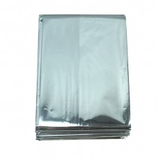 Ковдра з фольги Kombat Emergency Foil Blanket 210x132см, код: kb-efb