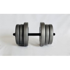 Гантелі WCG Grey 1x20кг, код: 01020G-IF