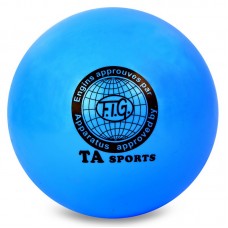 М"яч для художньої гімнастики SP-Sport 20см синій, код: BA-GB75_BL-S52