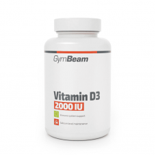 Вітамін D3 2000 IU GymBeam 60 капсул, код: 8588006485592