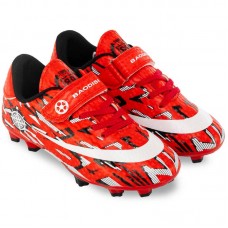 Бутси футбольні дитячі Baodisi розмір 35, червоний-чорний, код: 857-3_35