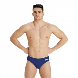 Плавки-сліпи для чоловіків Arena Men"s Team Swim Briefs Solid розмір 85, синій-білий, код: 3468336640685