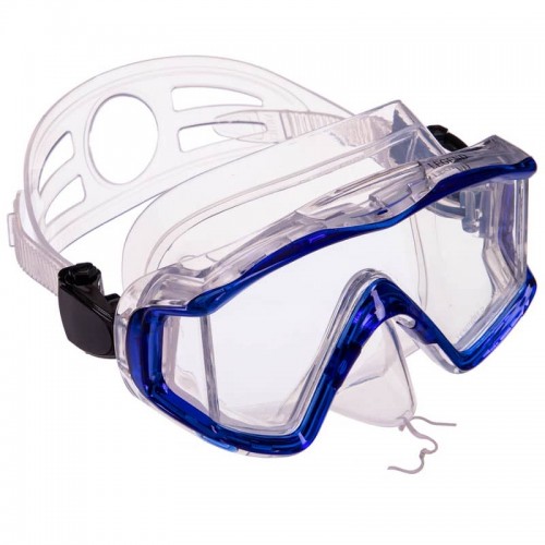 Маска для плавання Legend темно-синій, код: M6303_DBL Маска для плавання Legend темно-синій, код: M6303_DBL
