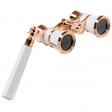 Театральний бінокль Sigeta Teatrum L 3x25 (лорнет) White, код: 65877-DB