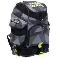 Спортивний рюкзак MadWave Mad Team сірий-салатовий, код: M1129010_GR