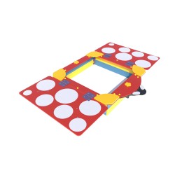 Пісочниця з кришкою Miros “Сонечко” 2880х1740х330 мм, код: DIO240