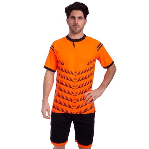 Футбольна форма PlayGame Hatch XL (48-50), ріст 175-180, помаранчевий-чорний, код: CO-1705_XLORBK