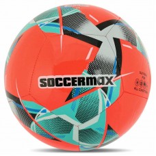 М"яч футбольний Soccermax №5 PU, червоний, код: FB-4137_R
