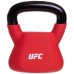 Гиря сталева з вініловим покриттям UFC 12кг, червоний, код: UHA-69696-S52