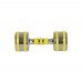 Гантель хромована inSPORTline Yellsteel 1х9 кг, жовта, код: 20839-IN