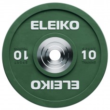 Диск тренувальний Eleiko Sport Training 10 кг, зелений, код: 3062910-10-IA