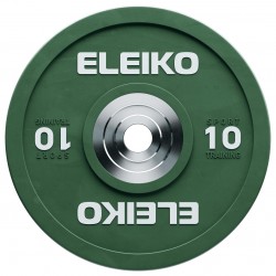 Диск тренувальний Eleiko Sport Training 10 кг, зелений, код: 3062910-10-IA