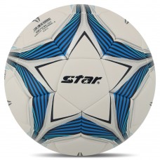 М"яч футбольний Star Outh Training 5 PU, білий-синій, код: SB724C-S52