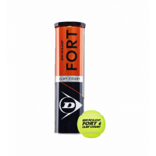 М"ячі для тенісу Dunlop Fort clay Court 4B, код: 5013317100719
