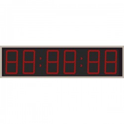 Годинник спортивний LedPlay (1045х275), код: CHT2006