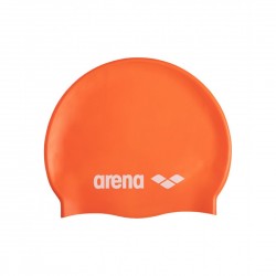 Шапка для плавання Arena Classic Silicone помаранчевий, код: 3468336977651