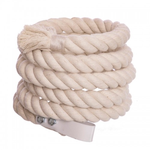 Канат спортивний для лазіння з кріпленням BioGym 3м, білий, код: R-3899-3-S52 Канат спортивний для лазіння з кріпленням BioGym 3м, білий, код: R-3899-3-S52