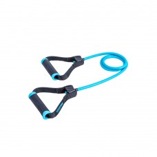 Еспандер трубчастий LivePro Toning Tube Pro 7х11х1200 мм, чорний-блакитний, код: 6951376130720 Еспандер трубчастий LivePro Toning Tube Pro 7х11х1200 мм, чорний-блакитний, код: 6951376130720