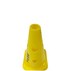 Конус для тренувань з отворами Meta Cone Marker with holes 2.0 23 см, жовтий, код: 0080101513401 Конус для тренувань з отворами Meta Cone Marker with holes 2.0 23 см, жовтий, код: 0080101513401