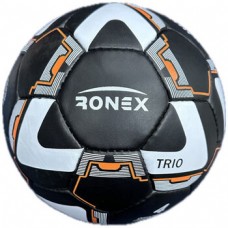 М"яч футбольний Ronex Grippy Trio №4 чорний, код: RX4-B1-WS