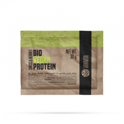 Пробник Bio Vegan Protein VanaVita 30 г, шоколад-ягоди, код: 8588007709345