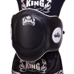 Пояс тренера шкіряний Top King Ultimate XL чорний, код: TKBPUB_XL-S52