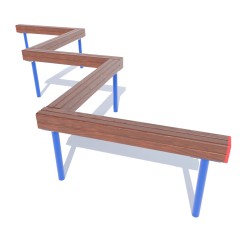 Колода вигнута для дитячого майданчика Miros, код: DIO606