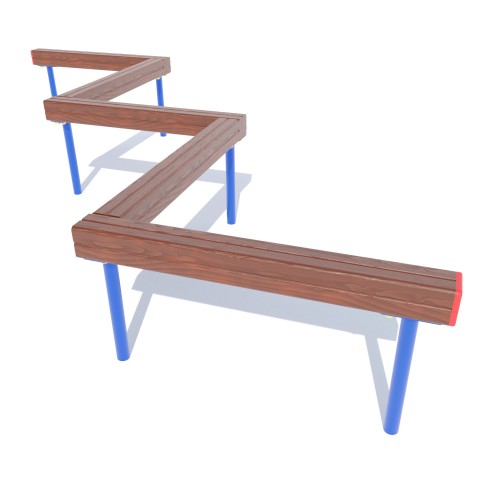 Колода вигнута для дитячого майданчика Miros, код: DIO606 Колода вигнута для дитячого майданчика Miros, код: DIO606