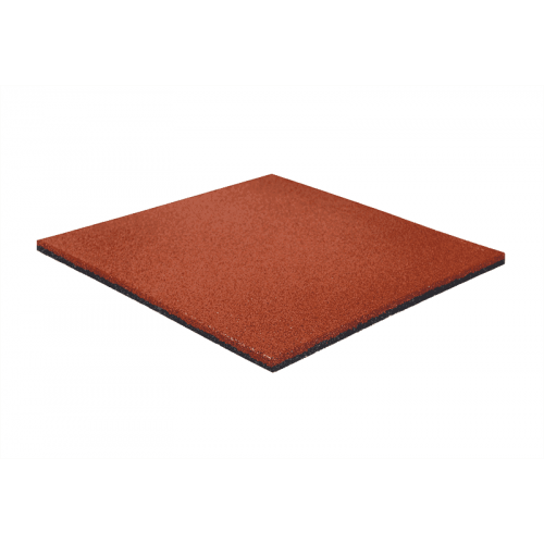 Гумова плитка EcoGuma Standart 40 мм (теракот), код: EG40T Гумова плитка EcoGuma Standart 40 мм (теракот), код: EG40T