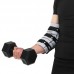 Налокотники для жиму регульовані Ezous Adjustable Elbow Sleeve M, 2 шт, сірий-чорний, код: C-08_M