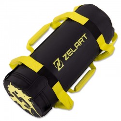 Мішок для кросфіту та фітнесу Zelart 5 кг, жовтий, код: TA-7825-5_Y