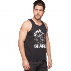 Майка борцовка спортивна чоловіча Mixstar Gym Shark S (42-44), чорний, код: CO-5887_SBK