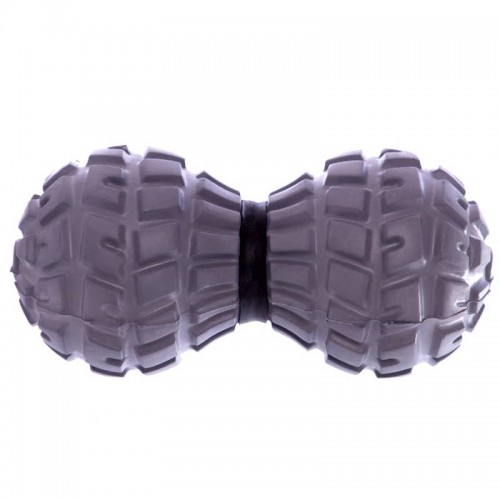 Масажер для спини FitGo DuoBall Massage Ball 136х60 мм, сірий, код: FI-8231_GR